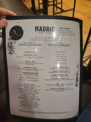 Menu photo 1 Madrid Tapas Y Vinos Miami, FL Menu photo 1 Madrid Tapas Y Vinos Miami, FL