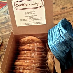 Cookie + drizzle