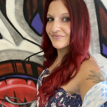 Studio Kiss - Red hair done by Kissy - Hair Salons Near Me - Waipahu, Hawaii