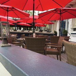 Outside seating