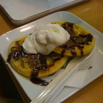 Ten Ren's Tea Time - Chocolate Waffles. - Tea Rooms Near Me - Monterey Park, California Ten Ren's Tea Time - Chocolate Waffles. - Tea Rooms Near Me - Monterey Park, California