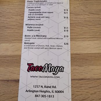 Taco Maya - Mexican Near Me - Arlington Heights, Illinois