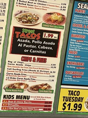 Menu photo 4 Cotijas Taco Shop Chula Vista, CA Menu photo 4 Cotijas Taco Shop Chula Vista, CA