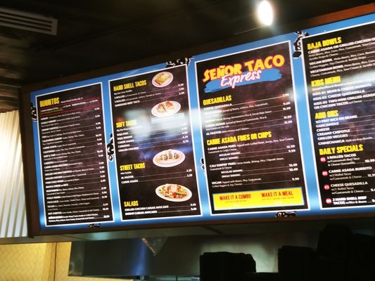 Menu photo 5 Senor Taco Express Scottsdale, AZ Menu photo 5 Senor Taco Express Scottsdale, AZ