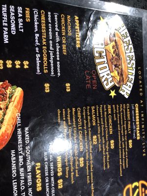 Menu photo 1 Infinity Live Charlotte, NC Menu photo 1 Infinity Live Charlotte, NC