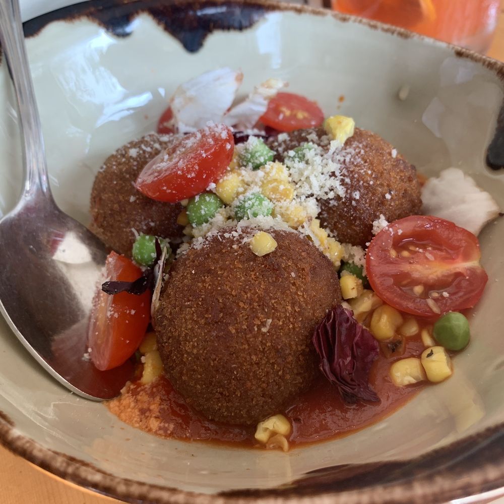 Copper Kettle Cafe - Eggplant "Meatballs" - New American Near Me - Hartsdale, New York Copper Kettle Cafe - Eggplant "Meatballs" - New American Near Me - Hartsdale, New York