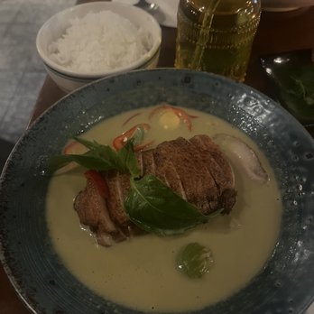 Soothr - Seared duck breast Green Curry - Thai Near Me - New York, New York