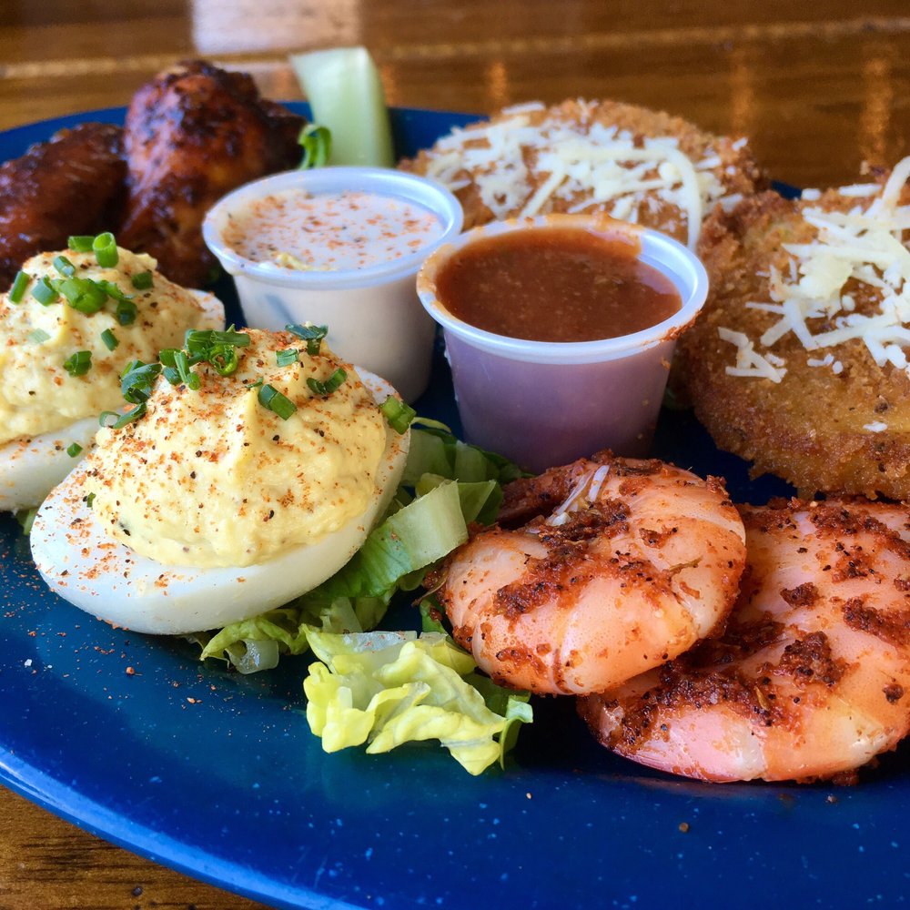 Dinosaur Bar-B-Que - The SWAG Sampler Plate - Barbeque Near Me - Troy, New York