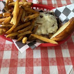 Archers - Burger and fries