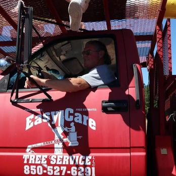 Easy Care Tree Service - a man driving a truck - Tree Services Near Me - Chipley, Florida Easy Care Tree Service - a man driving a truck - Tree Services Near Me - Chipley, Florida