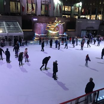 Rockefeller Center - View of the rink - Shopping Centers Near Me - New York, New York Rockefeller Center - View of the rink - Shopping Centers Near Me - New York, New York