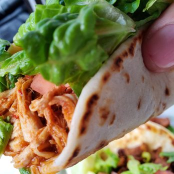 Taco Cantina - Pollo - (Grilled chicken) add lettuce and tomato - could not tell difference between this and chipotle chicken - Mexican Near Me - Smyrna, Georgia