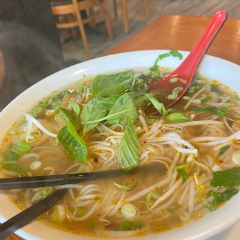 Pho Today - Plain Pho (i.e. meatless) in beef broth - Vietnamese Near Me - Jacksonville, Florida Pho Today - Plain Pho (i.e. meatless) in beef broth - Vietnamese Near Me - Jacksonville, Florida