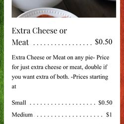 Pizza By Geneo - Menu