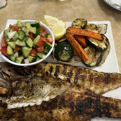 Fish In the Village - Whole branzino grilled