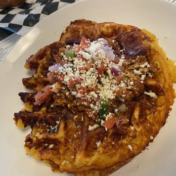TJ's Restaurant & Drinkery - Pork and waffles - American Near Me - Paoli, Pennsylvania TJ's Restaurant & Drinkery - Pork and waffles - American Near Me - Paoli, Pennsylvania