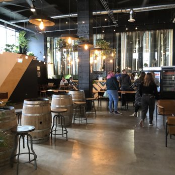 HUBco Brewing Company - Downstairs seating area~ - Breweries Near Me - Mission, British Columbia