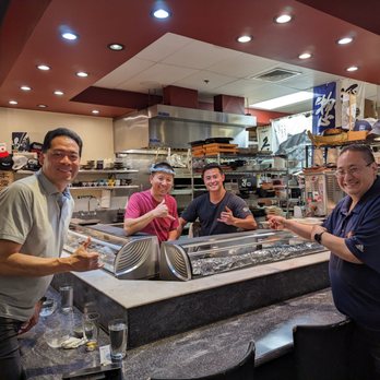 Sushi Murayama - Mike C. and I with Chef Ryuji and son - Sushi Bars Near Me - Honolulu, Hawaii Sushi Murayama - Mike C. and I with Chef Ryuji and son - Sushi Bars Near Me - Honolulu, Hawaii