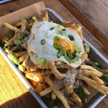 The Nest - Fries+gravy+chives+egg - Waffles Near Me - Ojai, California The Nest - Fries+gravy+chives+egg - Waffles Near Me - Ojai, California