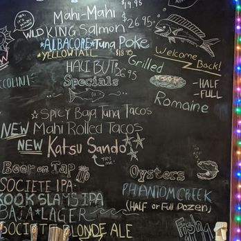 Fish 101 - Daily board is in addition to a regular menu. - Fish & Chips Near Me - Cardiff, California Fish 101 - Daily board is in addition to a regular menu. - Fish & Chips Near Me - Cardiff, California
