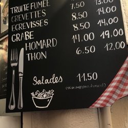 George's Roll Seafood - Menu