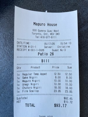 Menu photo 1 Maguro House Toronto, ON Menu photo 1 Maguro House Toronto, ON