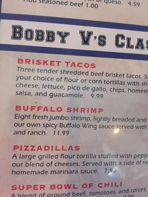 Menu photo 6 Bobby V's Sports Gallery Cafe Arlington, TX Menu photo 6 Bobby V's Sports Gallery Cafe Arlington, TX