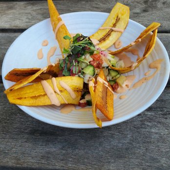 Heartbeet - Plantain chips - New American Near Me - Houston, Texas