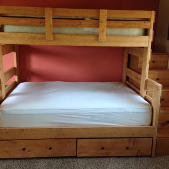 Mr Bunkbed - Twin/full bunk bed with storage drawers and our popular storage stairs - Furniture Stores Near Me - Overgaard, Arizona