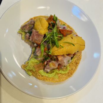 Holbox - Kanpachi & Uni Tostada - Latin American Near Me - Los Angeles, California Holbox - Kanpachi & Uni Tostada - Latin American Near Me - Los Angeles, California