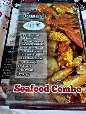 Menu photo 6 Pier 88 Boiling Seafood &Bar Temecula, CA
