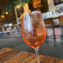 State Line Distillery - Happy Trails seemed fitting.... Super delicious Brûléed Orange!