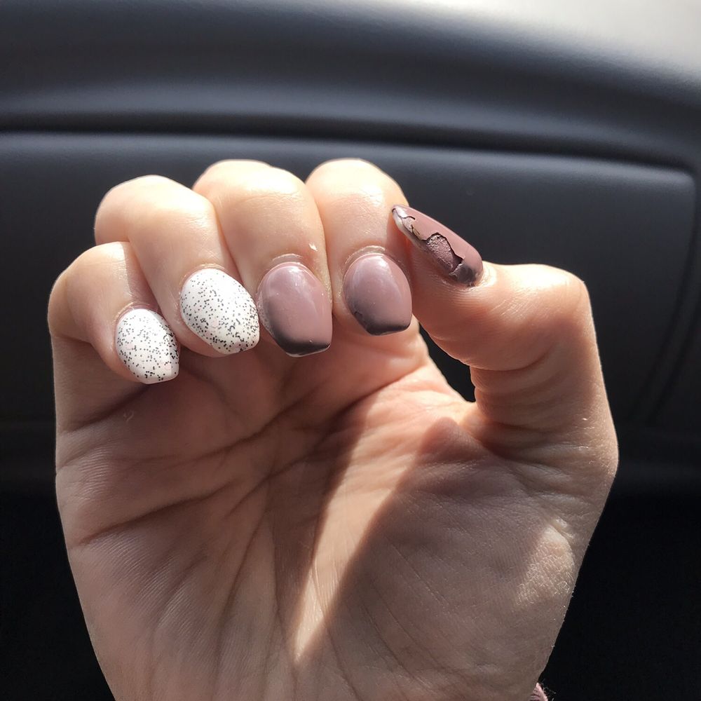 Nail Design - This is not marble!? - Nail Salons Near Me - Marietta, Georgia