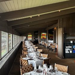 Dining room with a view