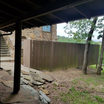 Mather Lodge Restaurant - View you get from porch of Mathers Lodge Cabin #19 - American Near Me - Morrilton, Arkansas Mather Lodge Restaurant - View you get from porch of Mathers Lodge Cabin #19 - American Near Me - Morrilton, Arkansas