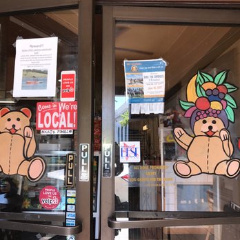 Bear Claw Bakery and Cafe - Front door(painted by me) - Bakeries Near Me - Pinole, California Bear Claw Bakery and Cafe - Front door(painted by me) - Bakeries Near Me - Pinole, California
