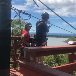 The longest zip line station with Avery. Awesome experience!!! The longest zip line station with Avery. Awesome experience!!!
