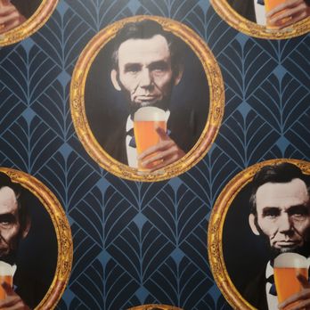 Rüeggenbach Brewing - Wallpaper in male bathroom - Breweries Near Me - Marshall, Texas Rüeggenbach Brewing - Wallpaper in male bathroom - Breweries Near Me - Marshall, Texas