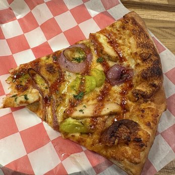 Protest Pizza + Bar - Mumbo chicken slice - Pizza Near Me - Washington, DC, District of Columbia