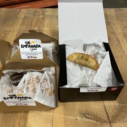 The Empanada Joint - Beef, Chicken and Cheese Empanadas.