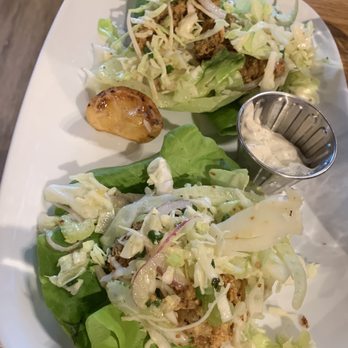 Salt Traders Zilker - Fried oyster lettuce wraps - Seafood Near Me - Austin, Texas Salt Traders Zilker - Fried oyster lettuce wraps - Seafood Near Me - Austin, Texas
