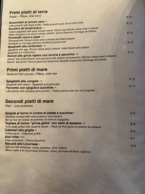 Menu photo 4 Al Gran Sasso Rome, RM
