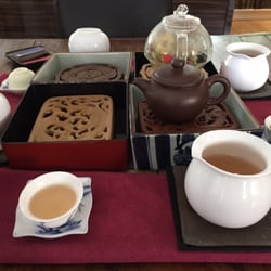 Teanamu Chaya Teahouse - The tea set up