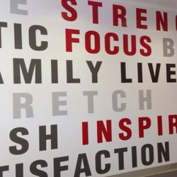 Excite Health & Fitness - Excite studio inspiration wall!