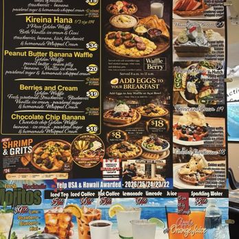 Waffle and Berry - Menu - Waffles Near Me - Honolulu, Hawaii Waffle and Berry - Menu - Waffles Near Me - Honolulu, Hawaii