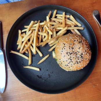 Sweet Basil - *All American Double Cheeseburger, regular fries - New American Near Me - Vail, Colorado Sweet Basil - *All American Double Cheeseburger, regular fries - New American Near Me - Vail, Colorado