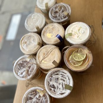 Chicha San Chen - a variety of drinks on a table - Bubble Tea Near Me - Philadelphia, Pennsylvania Chicha San Chen - a variety of drinks on a table - Bubble Tea Near Me - Philadelphia, Pennsylvania