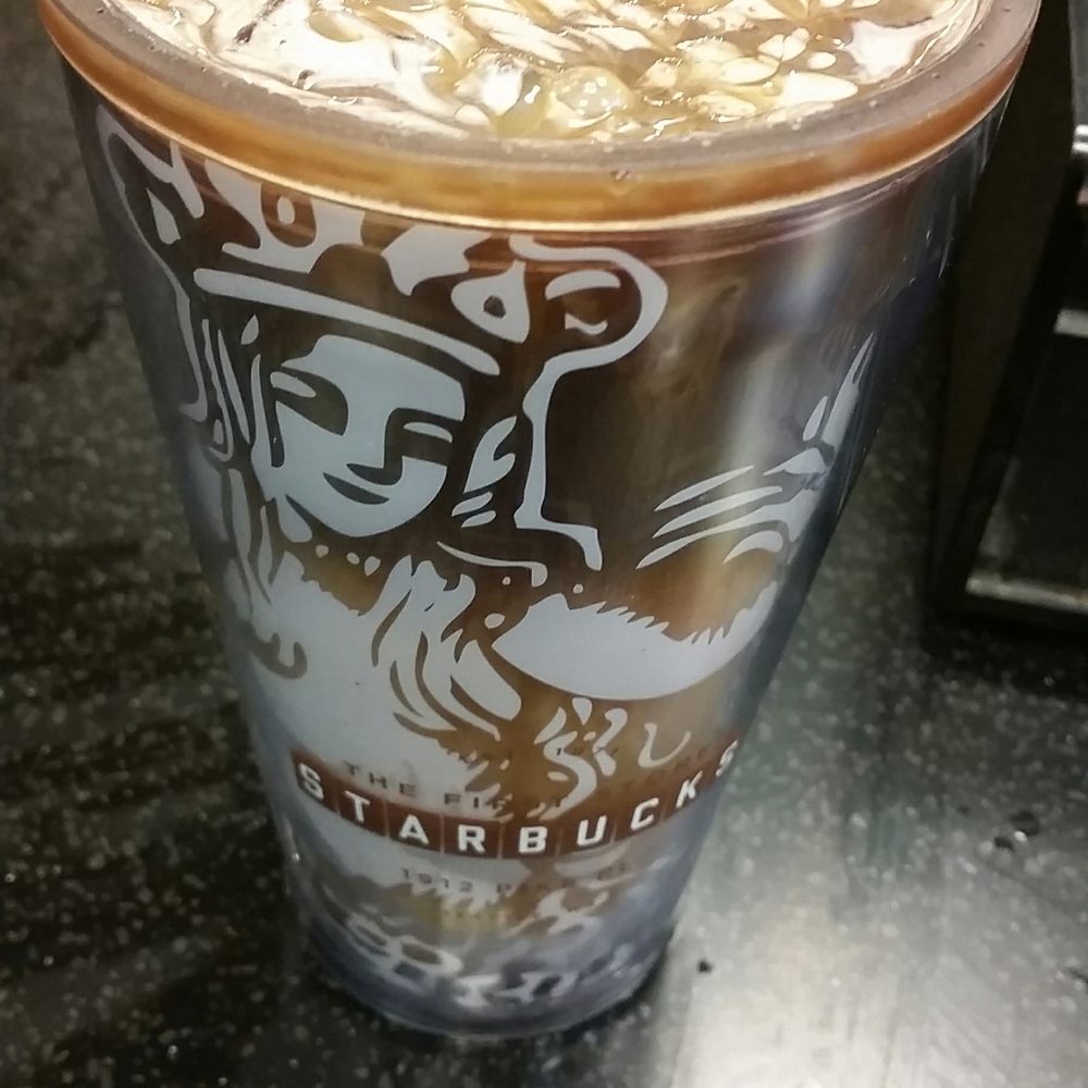 Iced Caramel Macchiatto by my girls Val and Armani! You rock ladies! Iced Caramel Macchiatto by my girls Val and Armani! You rock ladies!