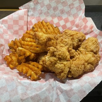 Fryd Bird - 3 piece Chicken Tenders and waffle fries - Chicken Wings Near Me - Mesa, Arizona