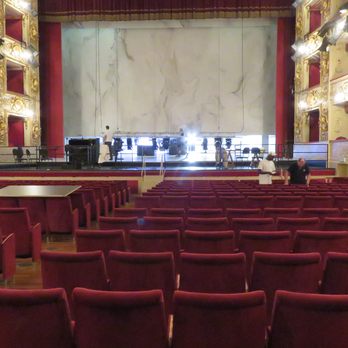 Teatro Regio - The theatre is process of getting ready for the Verdi Festival. - Bars Near Me - Parma, Puerto Rico